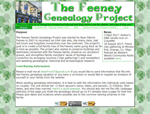Tablet Screenshot of feeneygenealogy.com